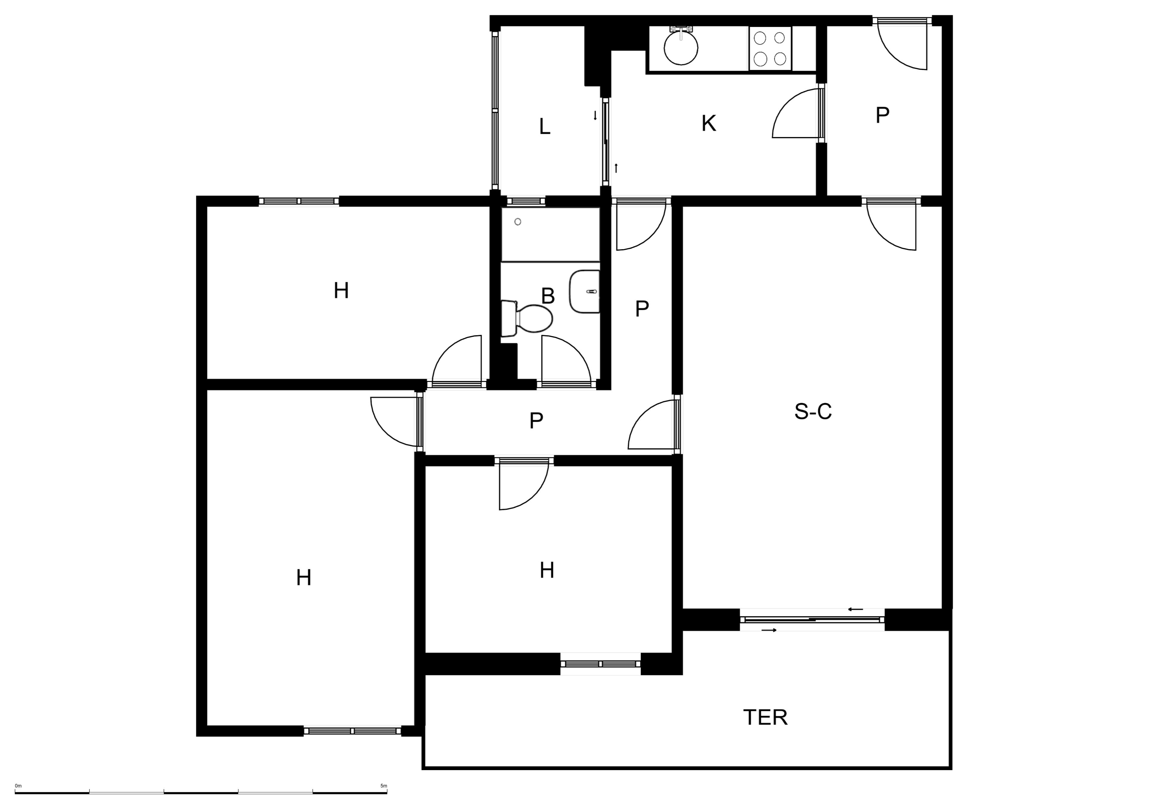 Piso en venta en Móstoles con Calefacción, Jardín privado y Terraza