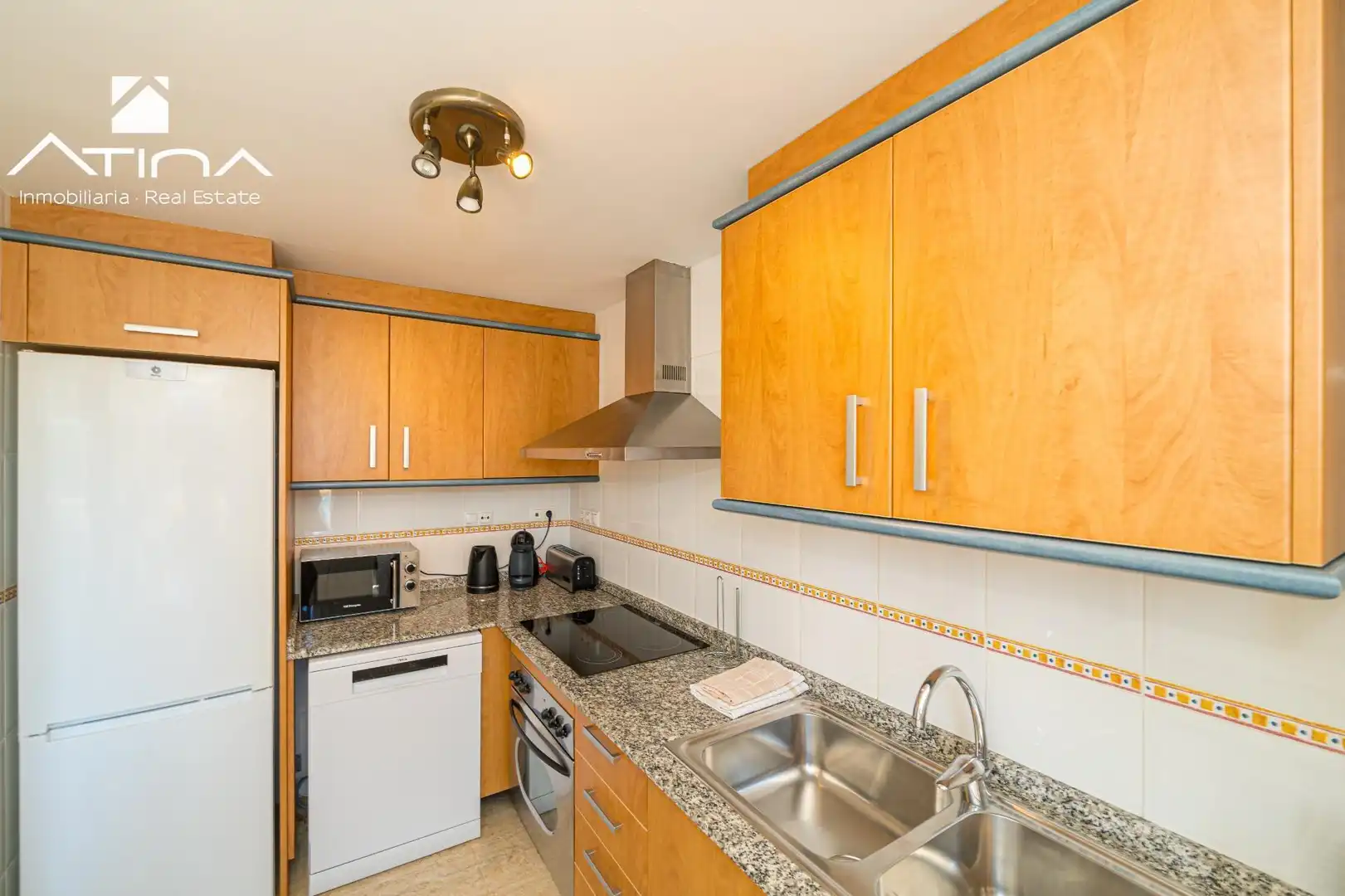 Kitchen of Apartments for sale in Jávea / Xàbia  with Air Conditioner, Private garden and Terrace