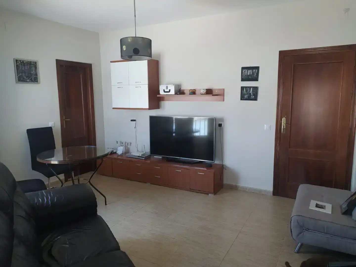 Sala d'estar de Pis en venda en Berlanga amb Aire condicionat, Moblat i Rentadora