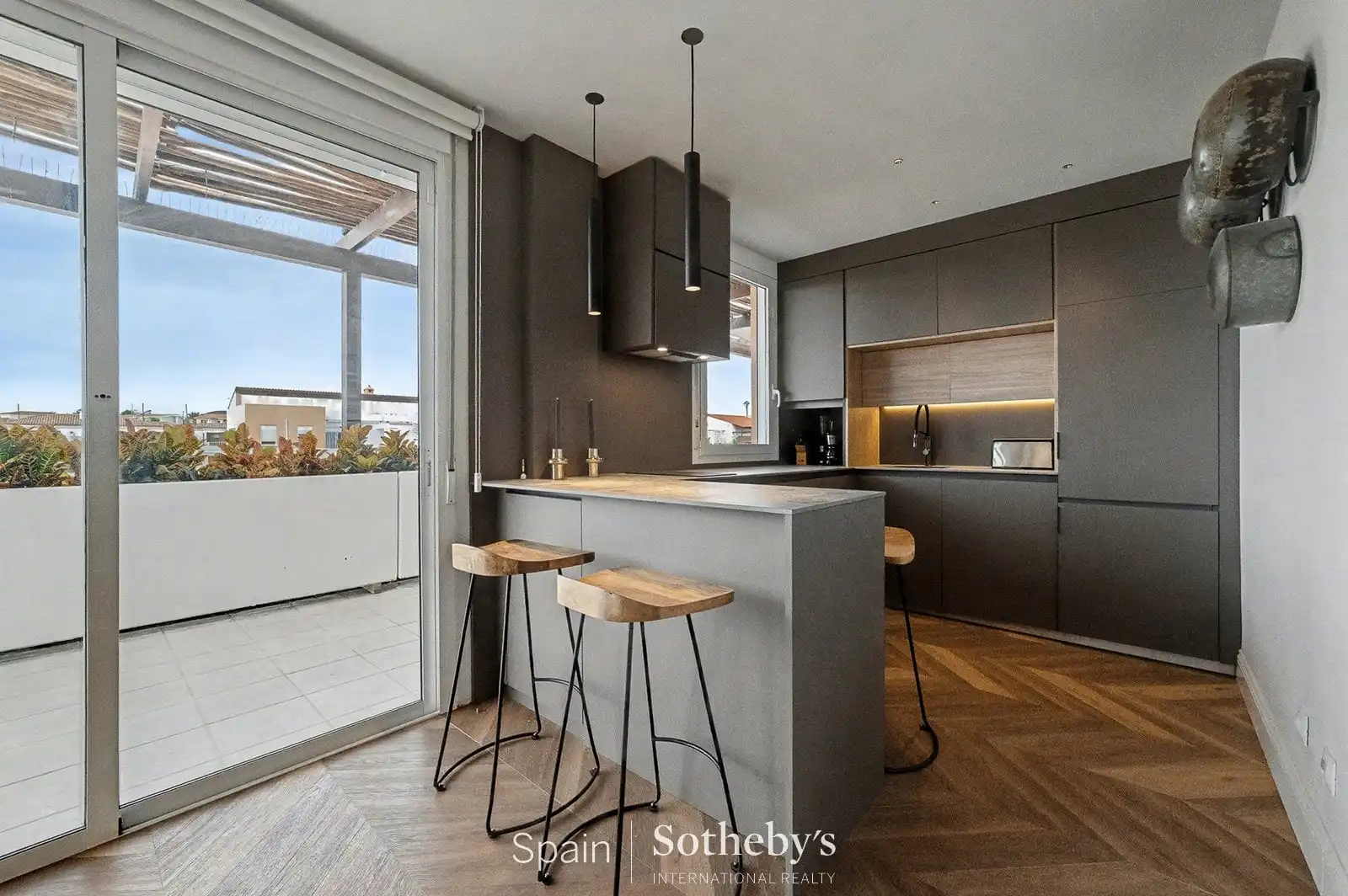 Cocina de Apartamento en venta en Golf del Sur - Amarilla Golf 