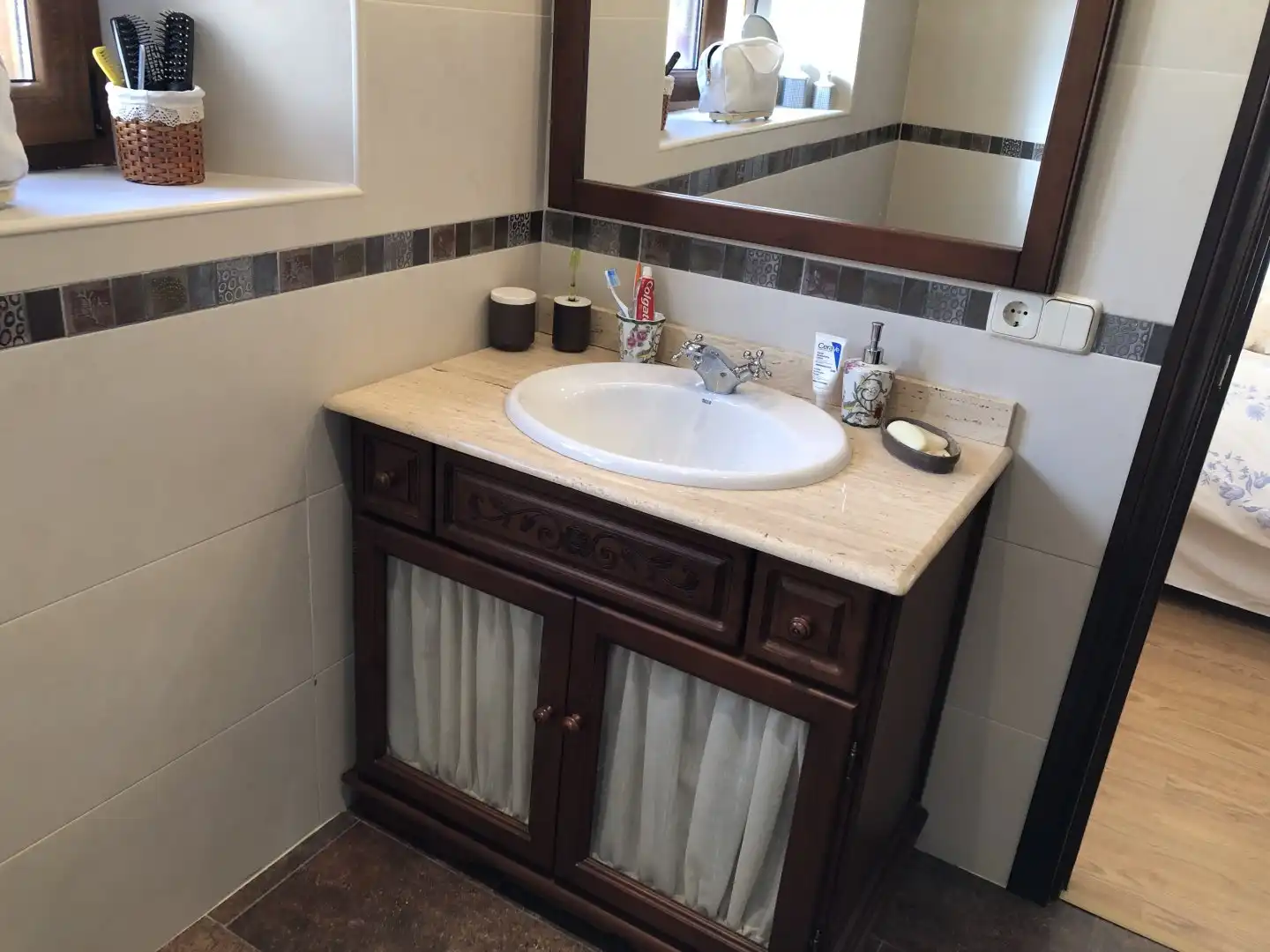 Baño de Casa o chalet en venta en Sepúlveda con Calefacción y Jardín privado