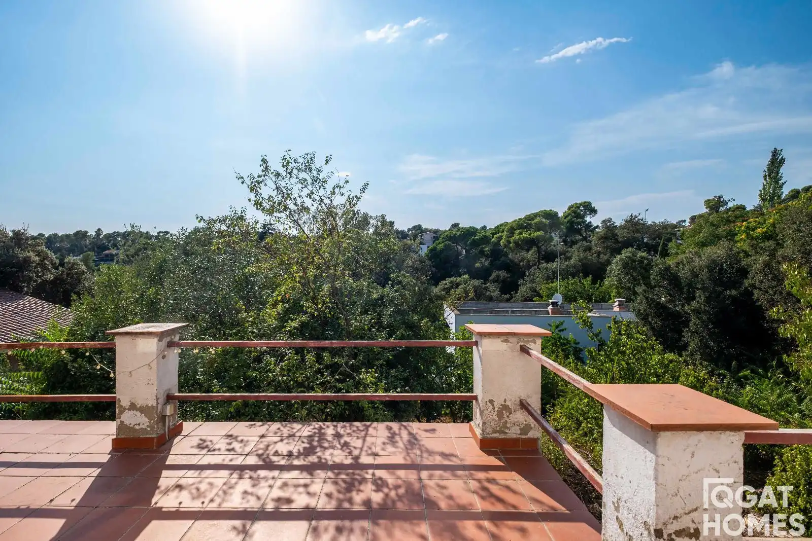 Terraza de Casa o chalet en venta en Sant Cugat del Vallès con Calefacción y Trastero