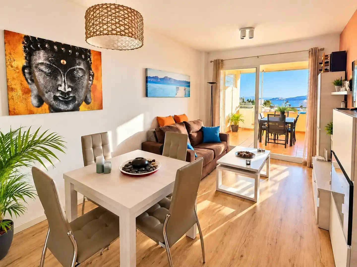 Living room of Flat for sale in Doña Julia Golf