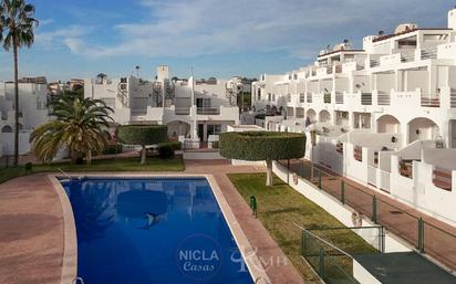 Vista exterior de Dúplex en venda en Cuevas del Almanzora amb Aire condicionat, Terrassa i Piscina comunitària