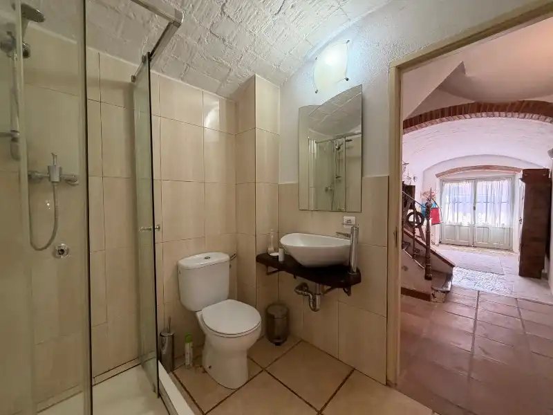 Bathroom of Country homes for sale in Saus, Camallera i Llampaies  with Terrace and Balcony