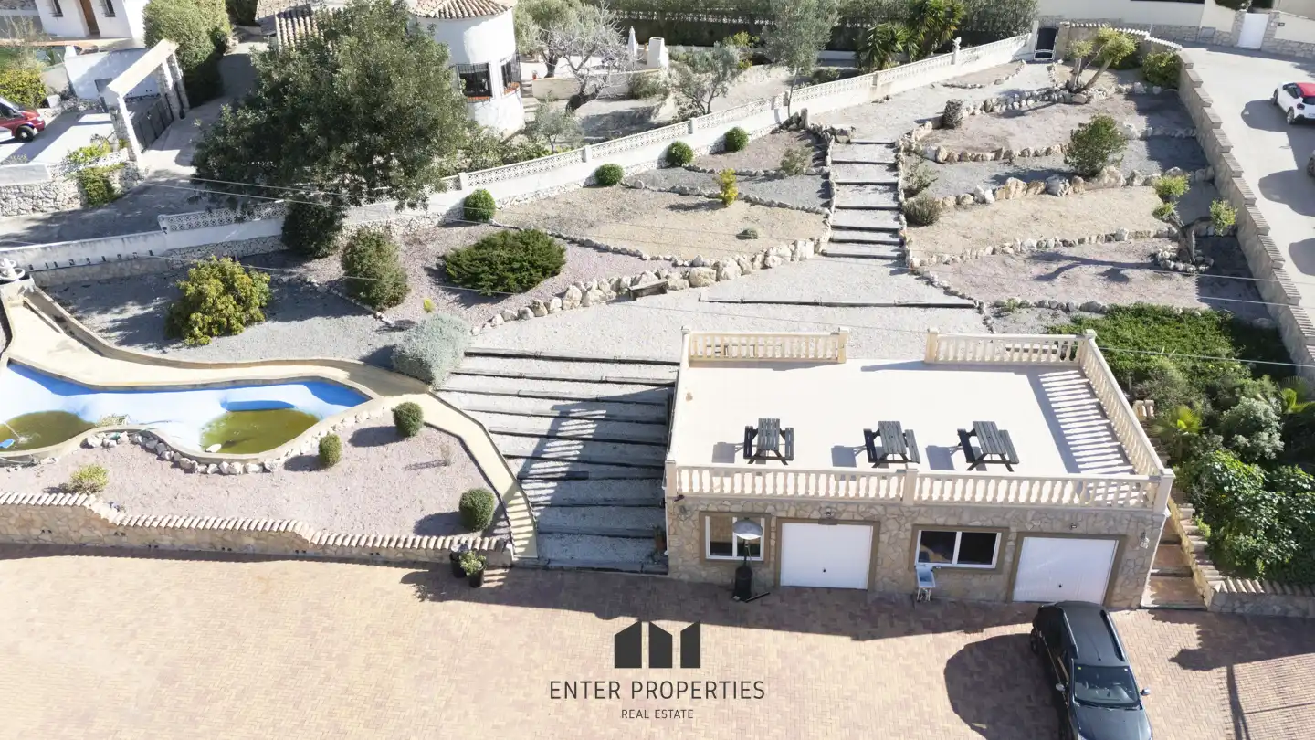 Vista exterior de Piso en venta en Moraira con Aire acondicionado, Calefacción y Piscina