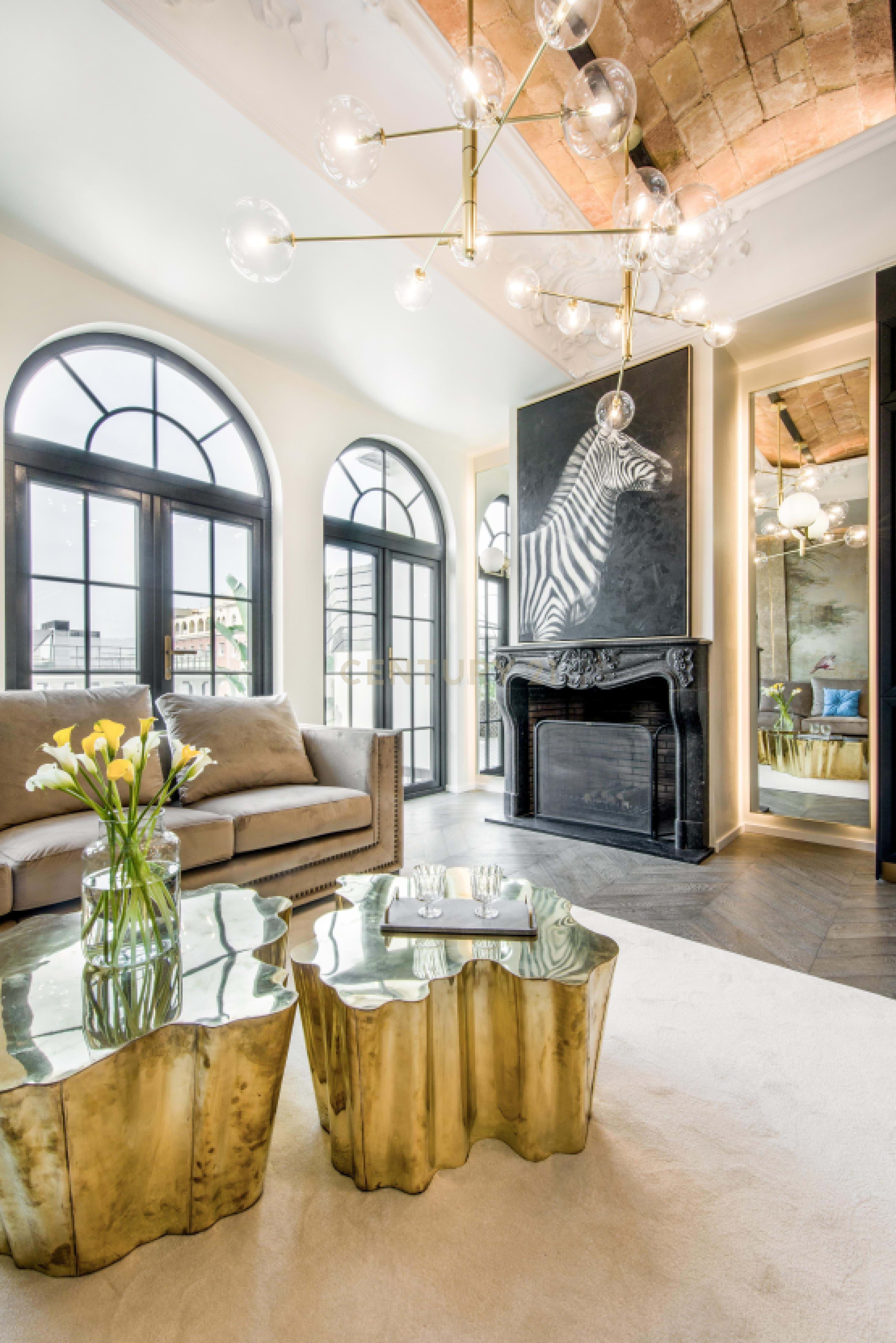 Living room of House or chalet for sale in  Barcelona Capital