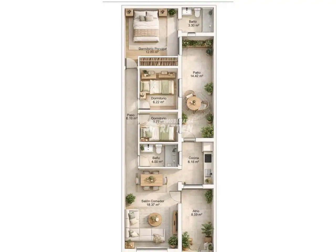 Casa o xalet en venda en Cartagena amb Jardí privat