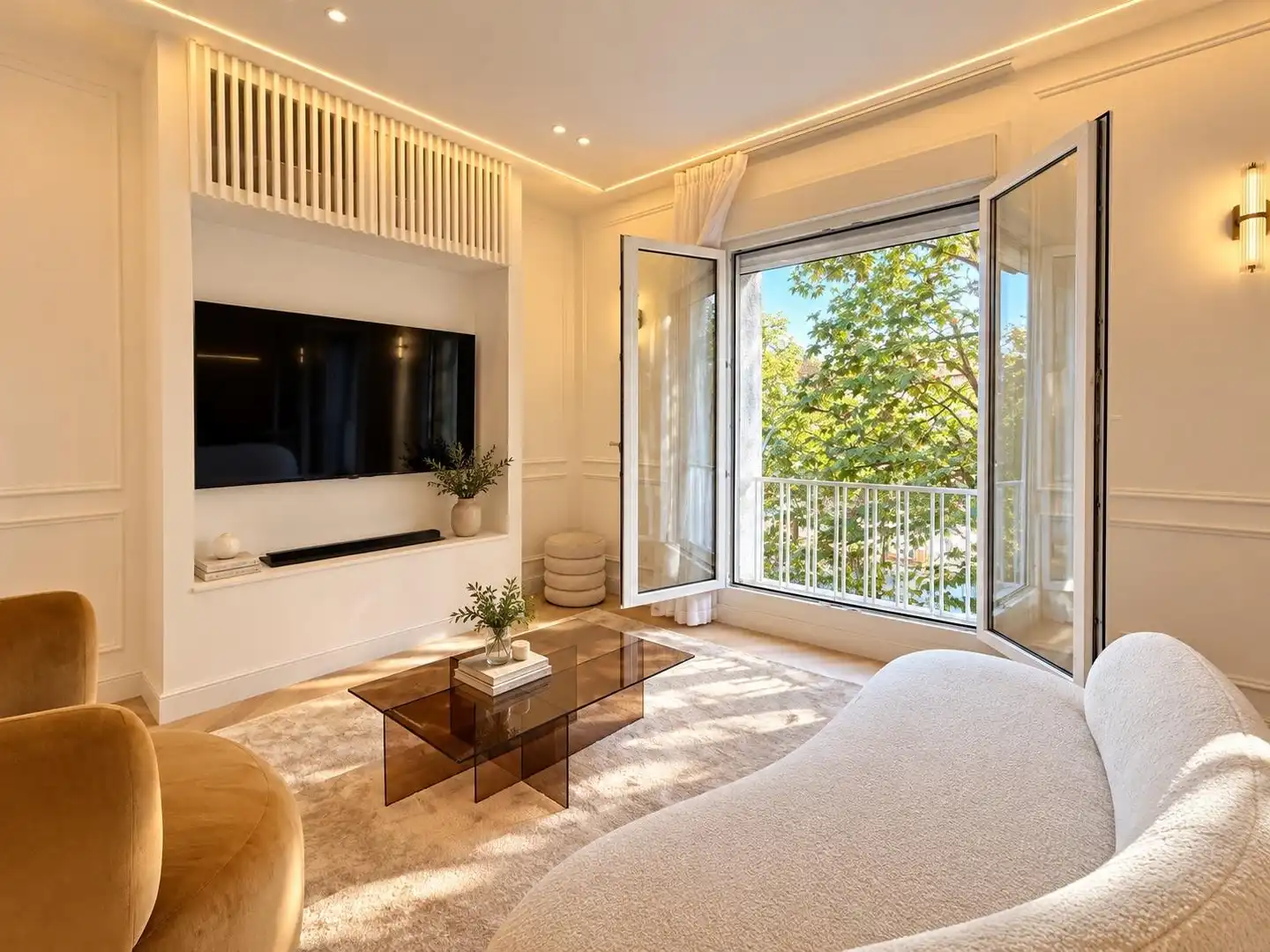 Sala de estar de Piso en venta en Madrid con Aire acondicionado, Calefacción y Parquet