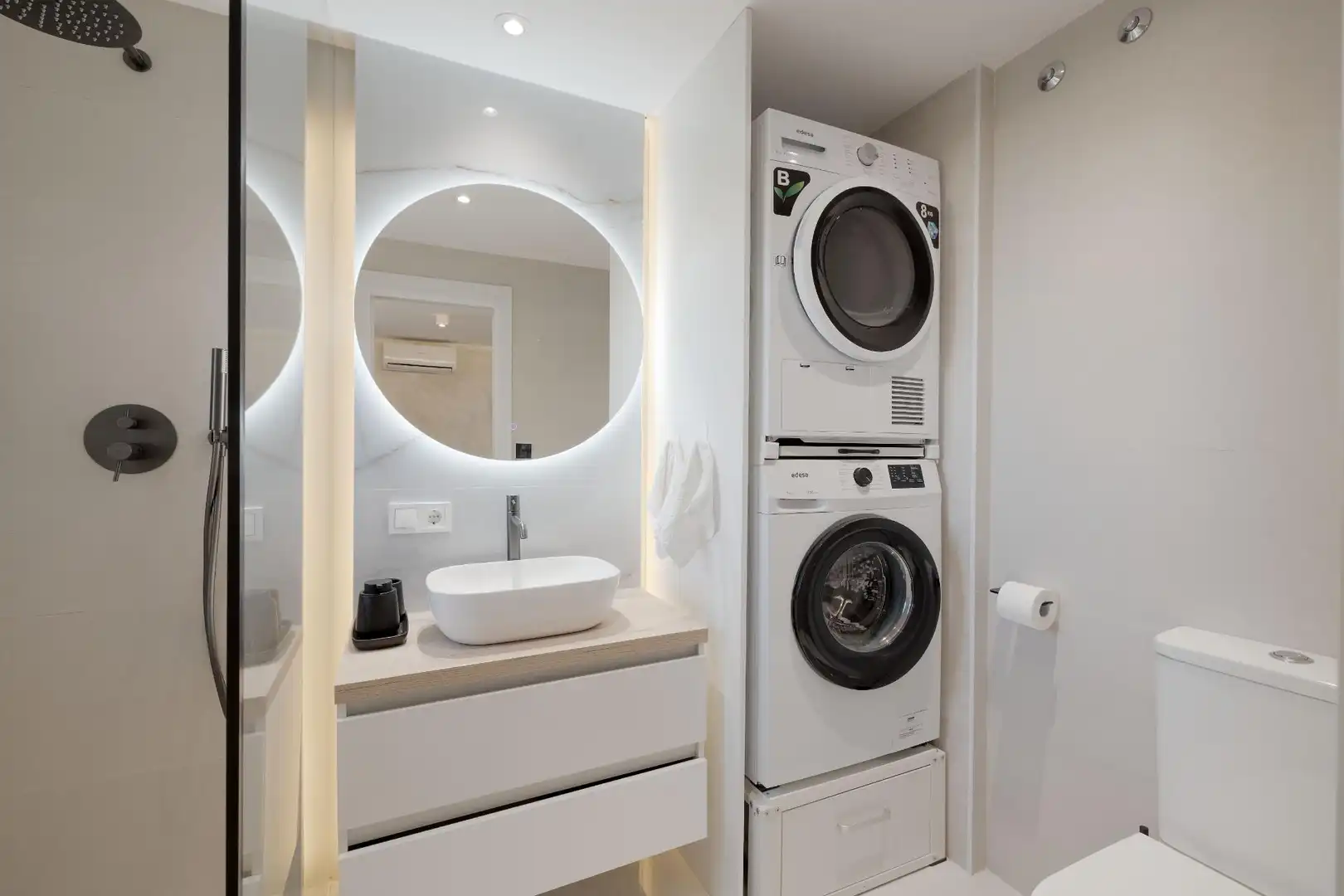 Badezimmer von Wohnung zum Verkauf in Mijas mit Privatgarten und Gemeinschaftspool