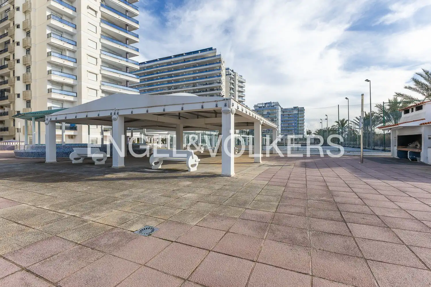 Terrace of Flat for rent in Gandia  with Air Conditioner, Heating and Terrace
