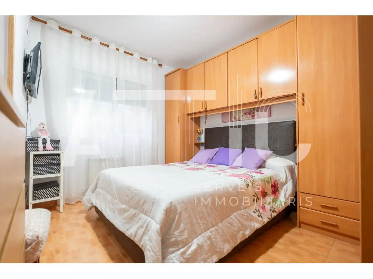 Schlafzimmer von Maisonette zum Verkauf in Sabadell mit Klimaanlage, Heizung und Terrasse