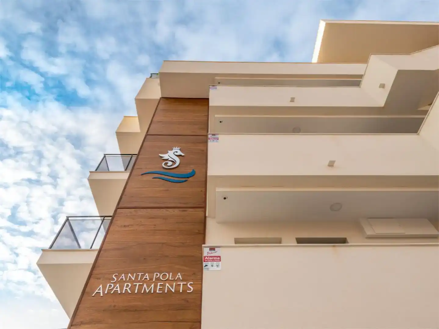 Exterior view of Commercial properties for sale in Santa Pola  with Air Conditioner