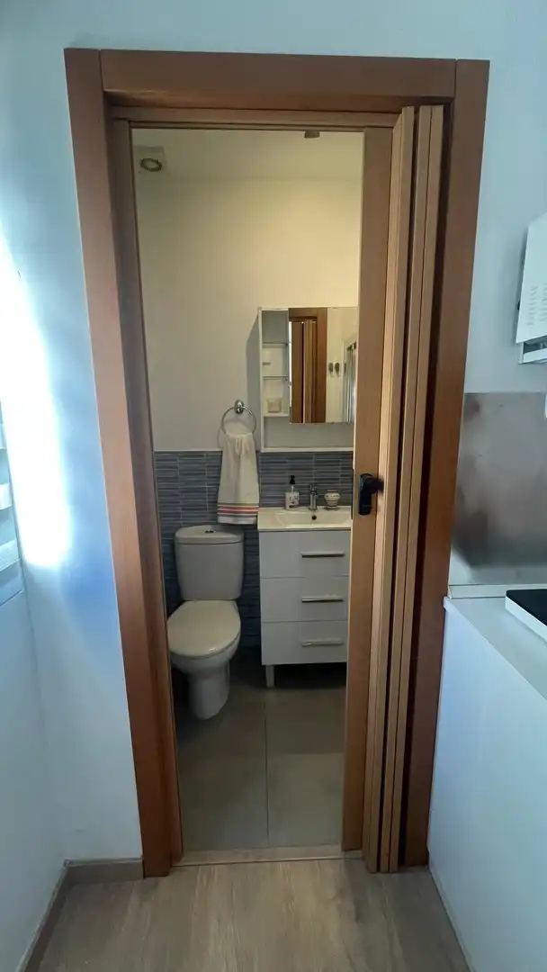 Baño de Estudio de alquiler en Sevilla con Amueblado