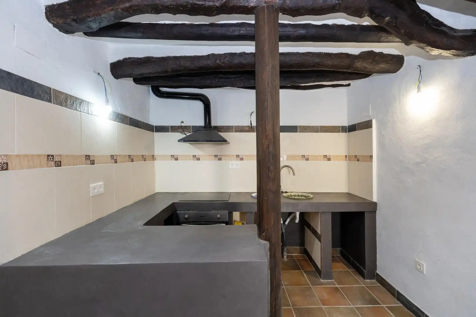 Cocina de Casa adosada en venta en Torvizcón con Terraza