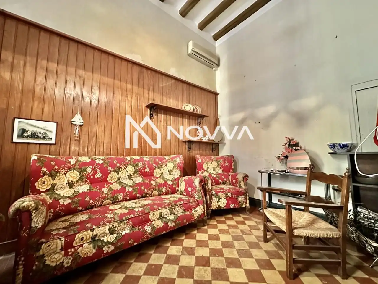 Sala d'estar de Casa o xalet en venda en Malgrat de Mar amb Jardí privat