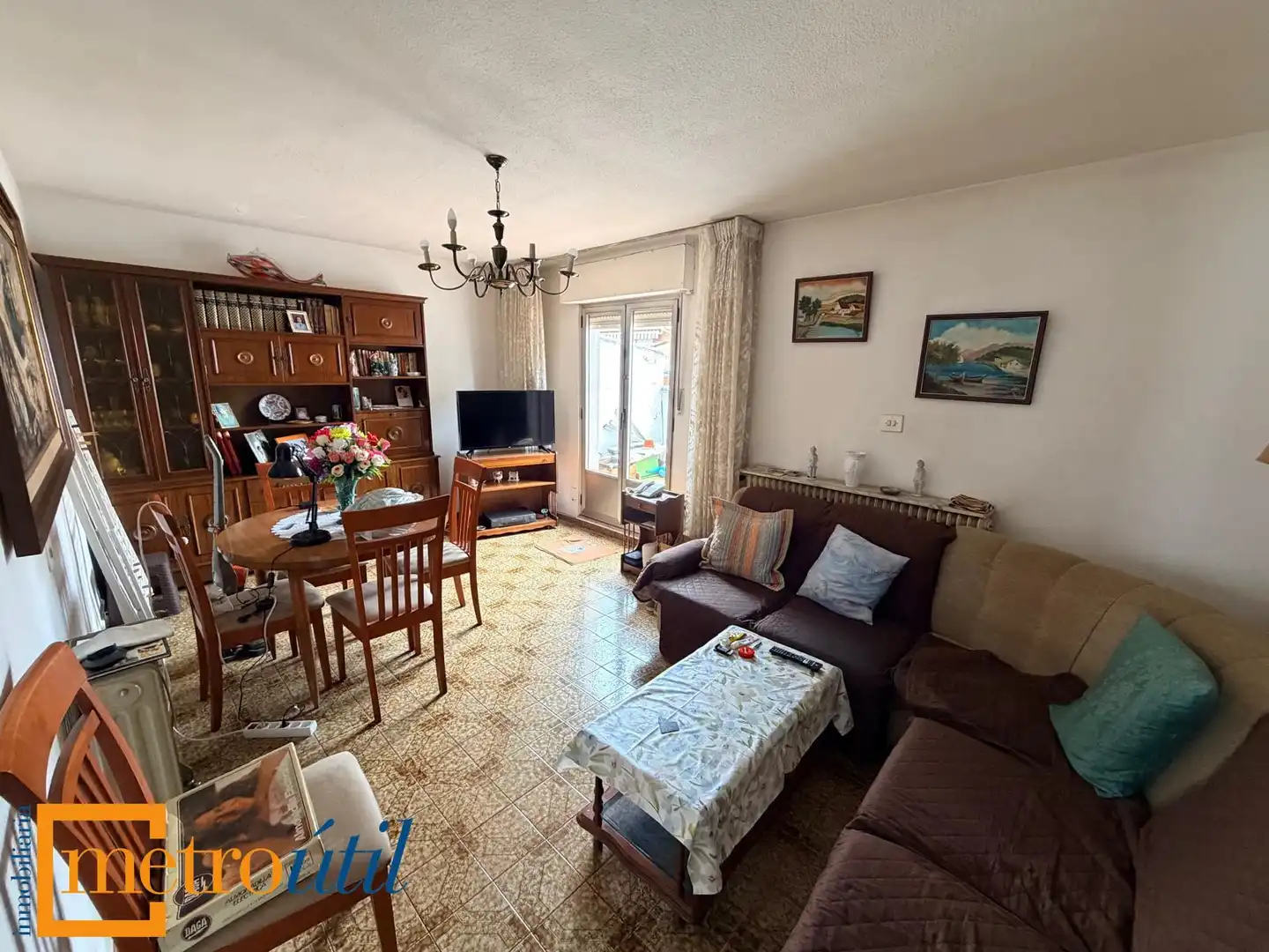 Sala d'estar de Àtic en venda en Salamanca amb Calefacció i Terrassa