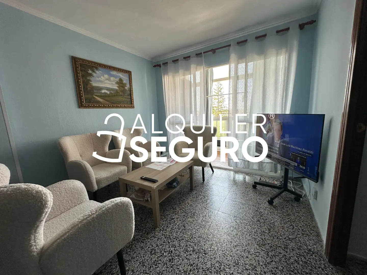 Sala d'estar de Pis de lloguer en Carretera de Cádiz