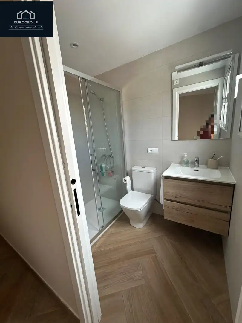 Bathroom of Flat for rent in Benidorm  with Heating, Terrace and Furnished