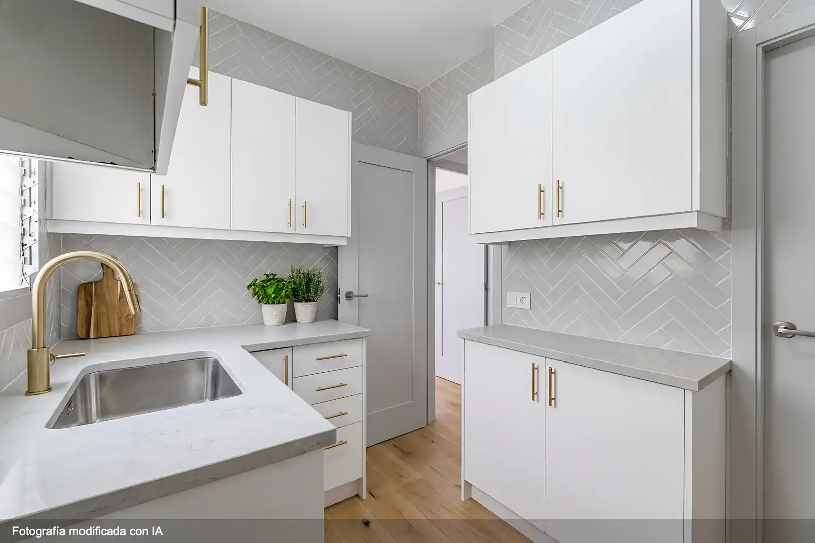 Kitchen of Flat for sale in Sant Boi de Llobregat  with Heating, Terrace and Balcony