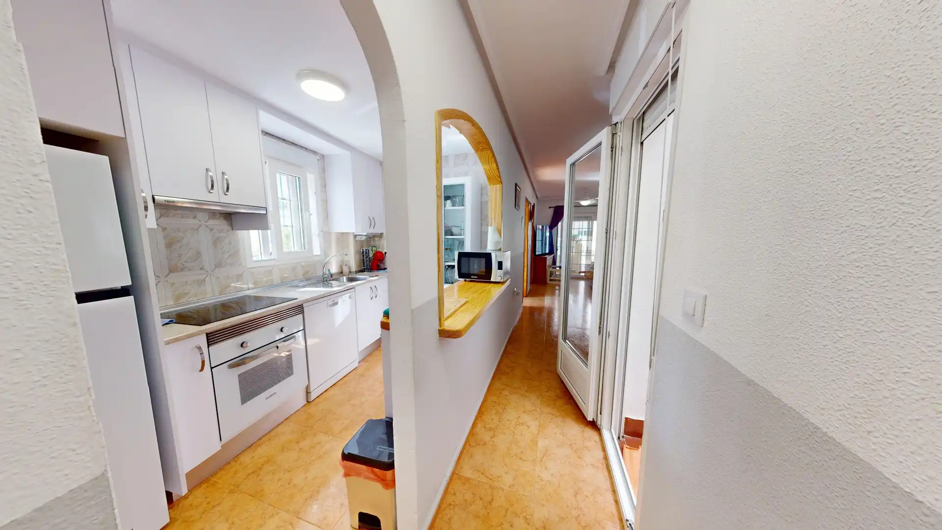 Cocina de Planta baja en venta en Los Alcázares con Terraza, Piscina y Balcón
