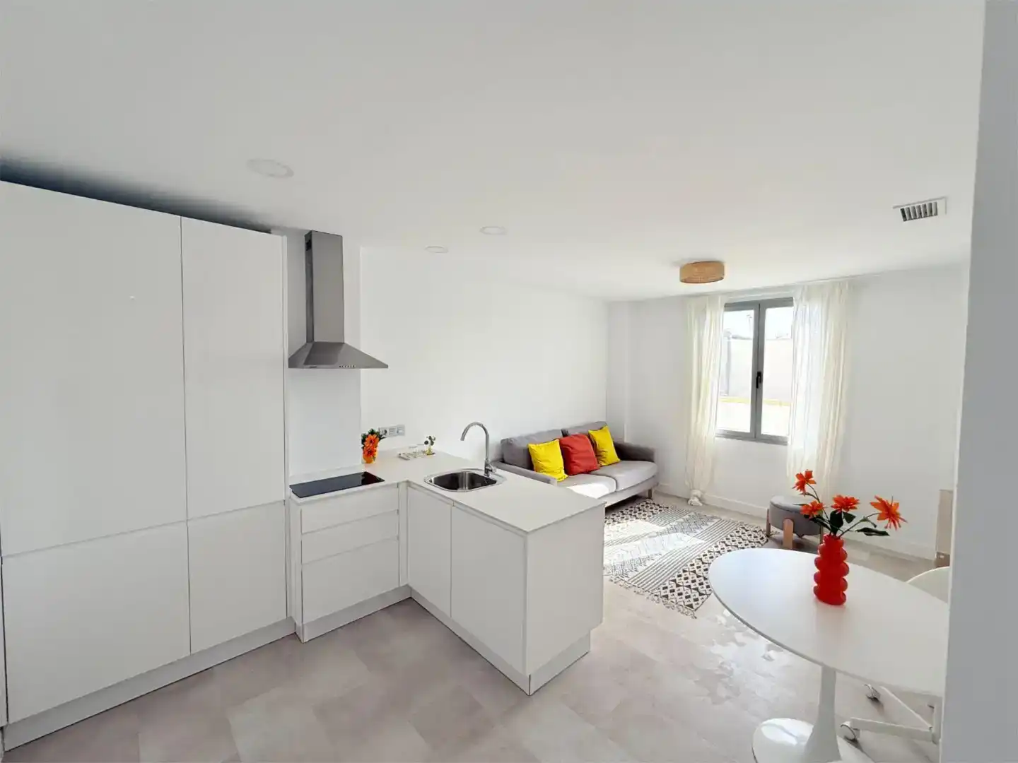 Cocina de Piso de alquiler en Cádiz con Aire acondicionado y Amueblado