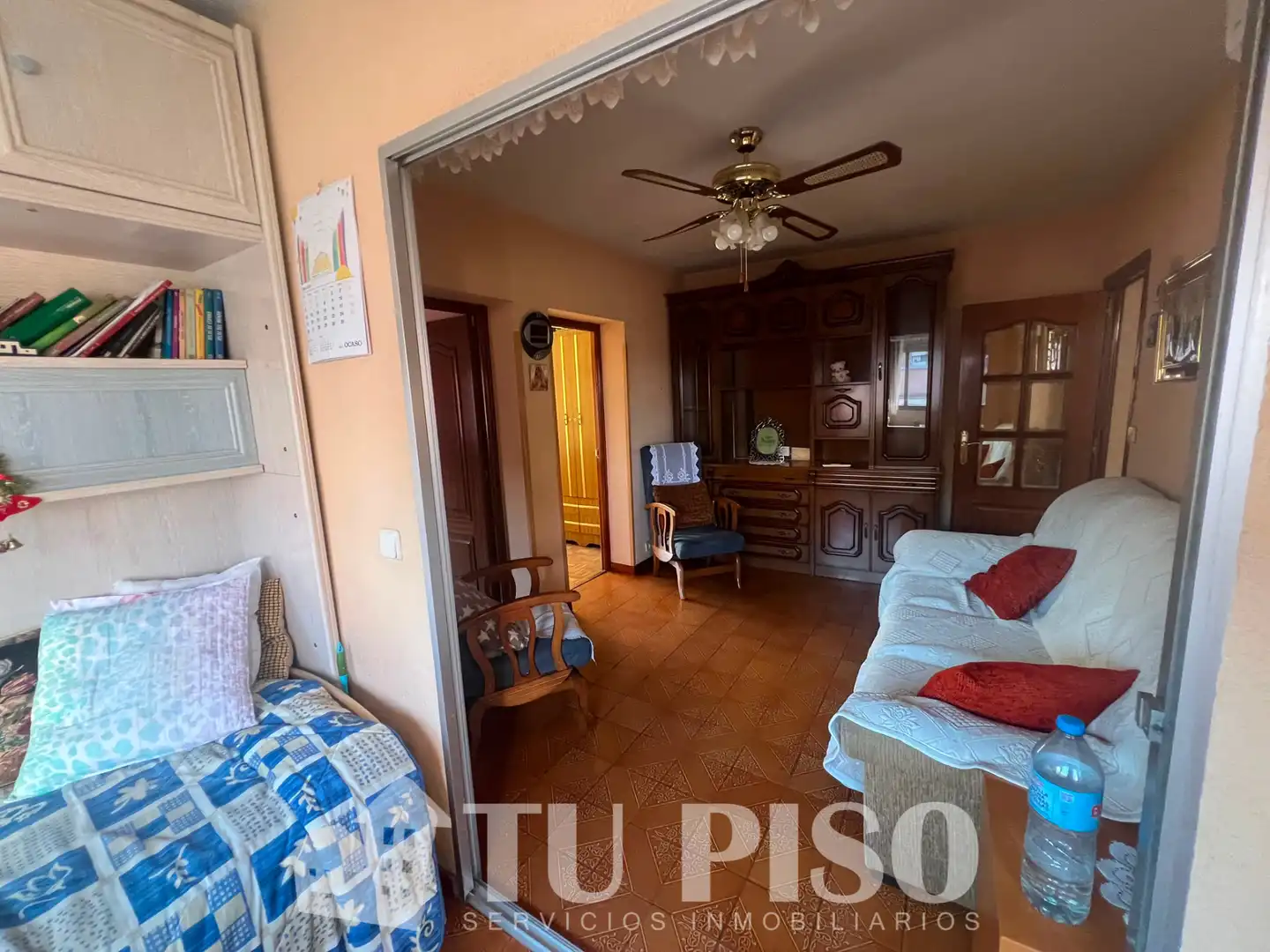 Sala d'estar de Pis en venda en Madrid amb Aire condicionat, Calefacció i Terrassa