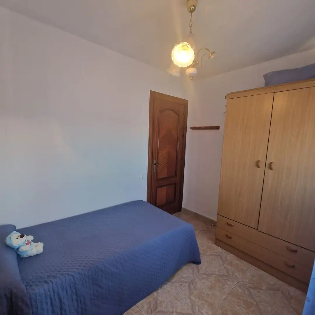 Schlafzimmer von Wohnung zur Miete in Málaga mit Möbliert