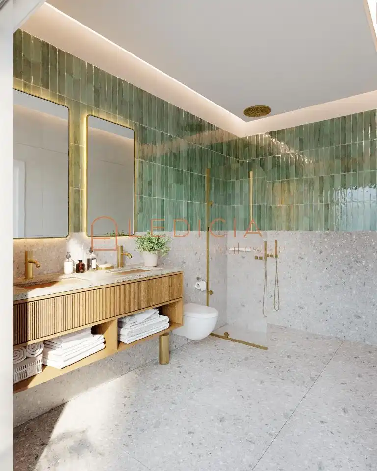 Badezimmer von Maisonette zum Verkauf in Vigo  mit Klimaanlage, Heizung und Terrasse