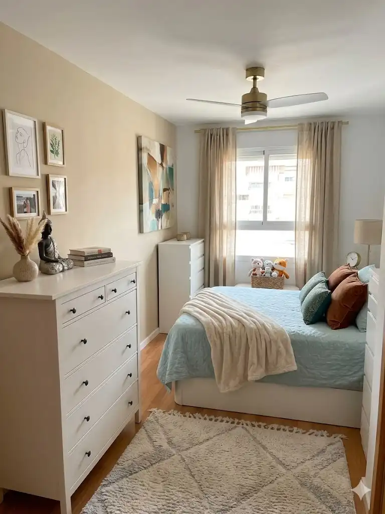 Schlafzimmer von Wohnung zum Verkauf in Málaga mit Klimaanlage, Terrasse und Abstellraum