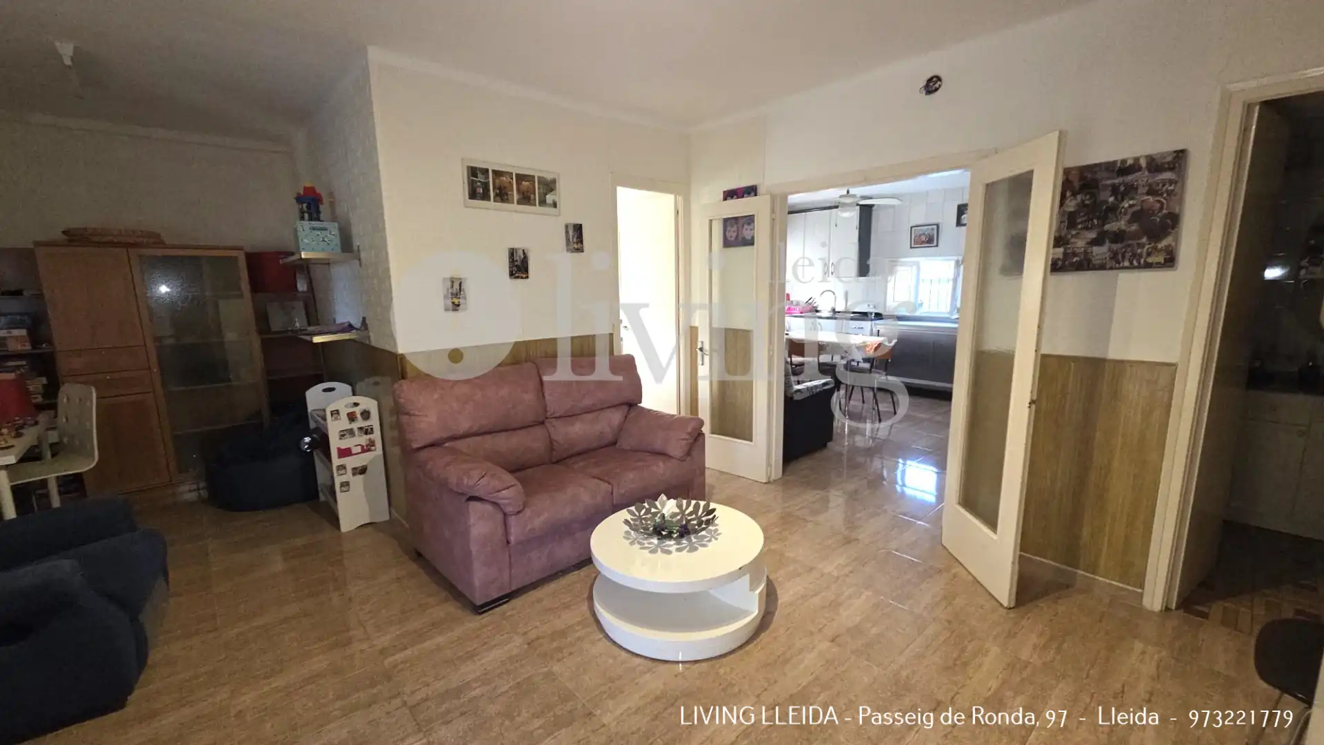 Living room of Houses for sale in Lleida  with Air Conditioner, Heating and Private garden