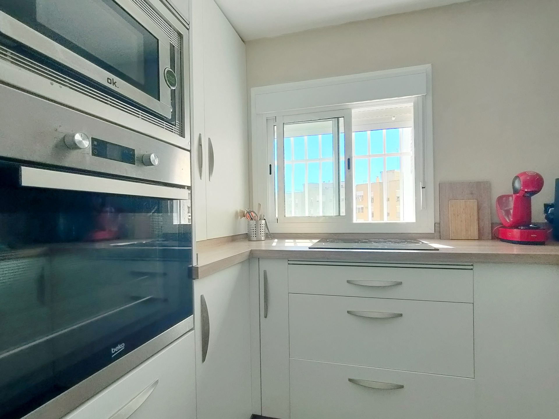 Kitchen of Flat for sale in Jerez de la Frontera  with Air Conditioner