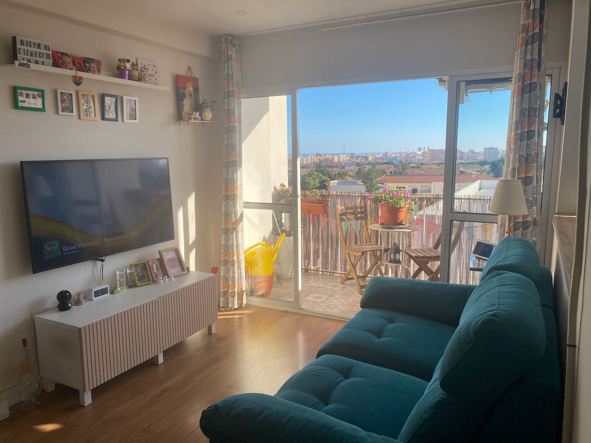 Living room of Flat for sale in Málaga Capital  with Air Conditioner