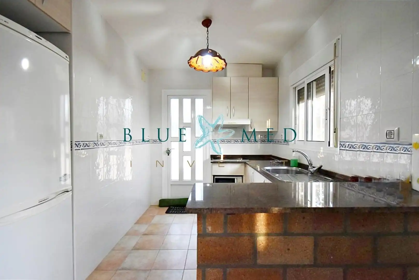 Cocina de Casa o chalet en venta en Cartagena con Aire acondicionado, Calefacción y Jardín privado