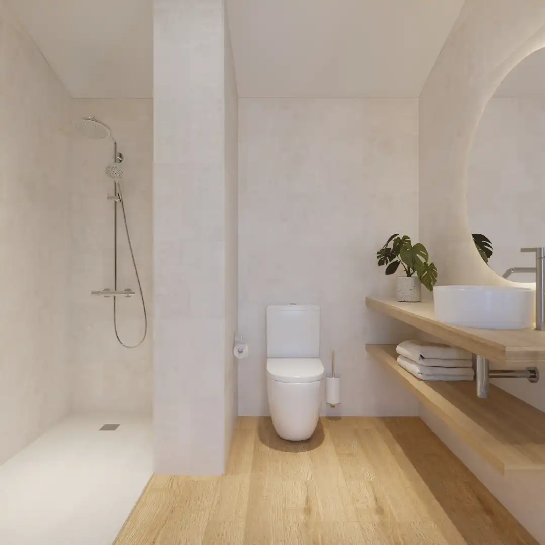 Baño de Planta baja en venta en Sabadell con Aire acondicionado