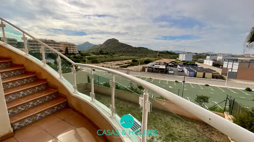 Vista exterior de Casa o chalet en venta en Cartagena con Jardín privado, Terraza y Balcón