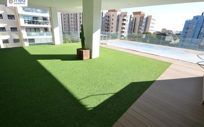 Terrace of Flat for sale in  Almería Capital  with Air Conditioner, Private garden and Terrace