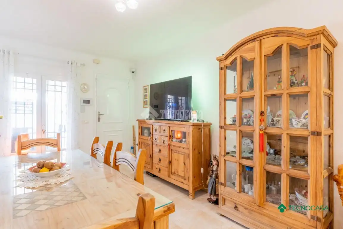 Dining room of Houses for sale in Vícar  with Air Conditioner and Alarm
