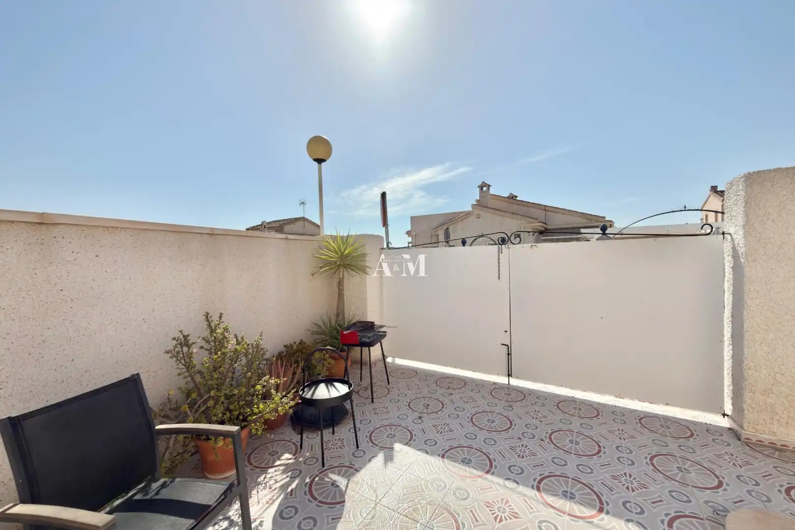 Terrace of Detached homes for rent in Rojales  with Air Conditioner, Heating and Private garden