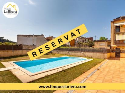 Swimming pool of Flat for sale in Sant Iscle de Vallalta  with Heating, Storage room and Alarm