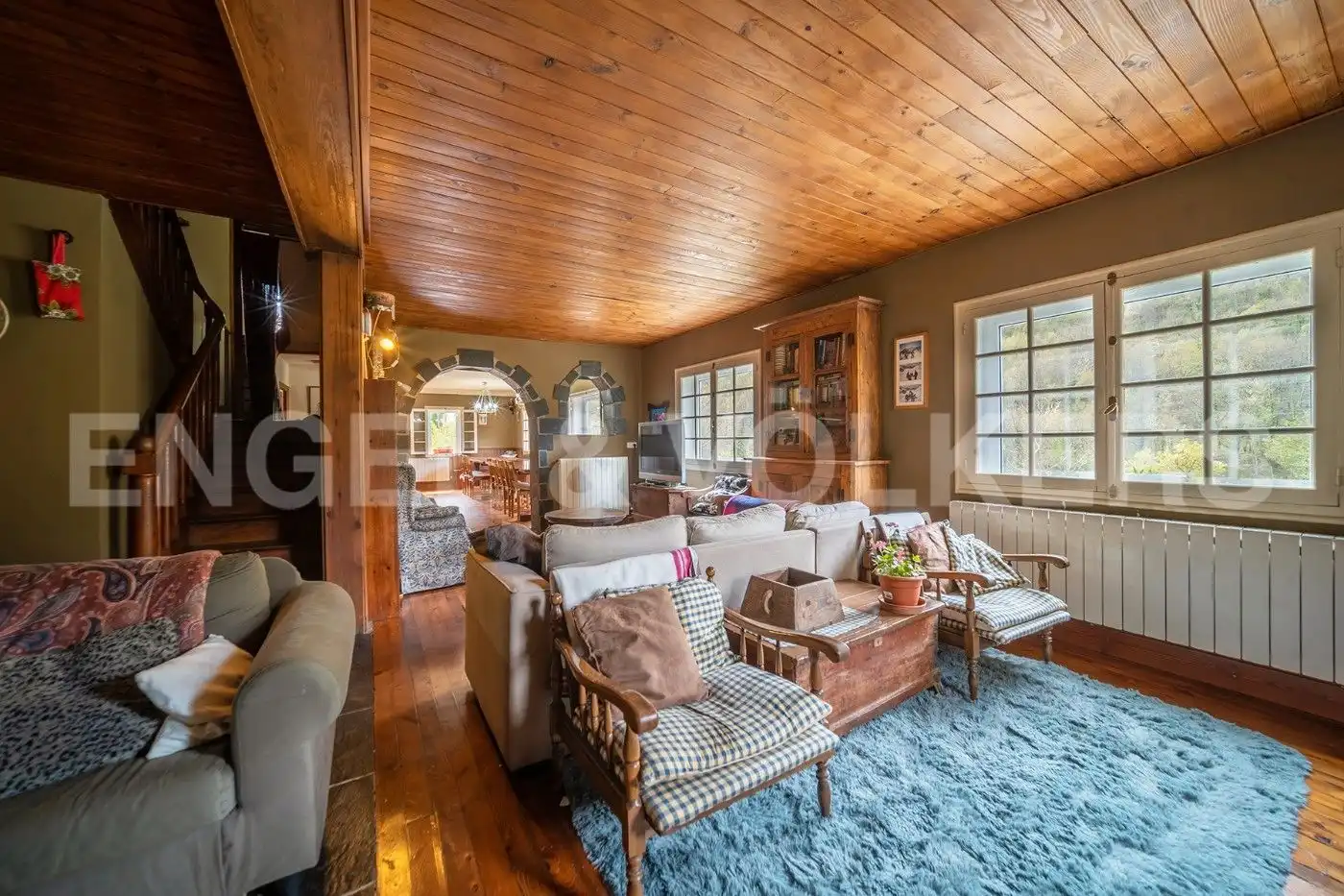 Sala de estar de Casa o chalet en venta en Es Bòrdes con Trastero y Amueblado