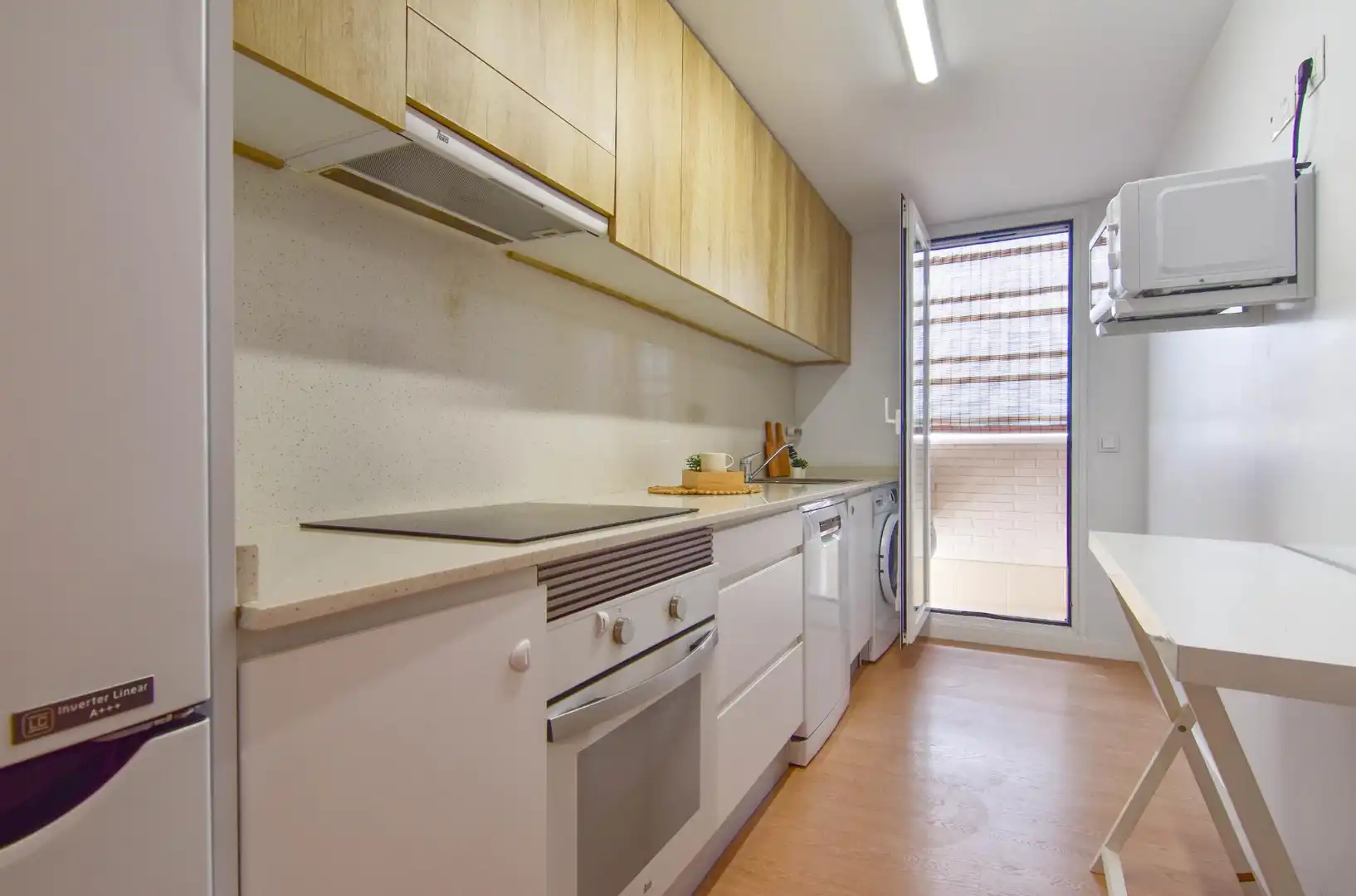 Cuina de Apartament de lloguer en El Puig de Santa Maria amb Aire condicionat, Calefacció i Terrassa