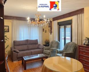 Living room of Flat to rent in Salamanca Capital  with Heating, Parquet flooring and Terrace