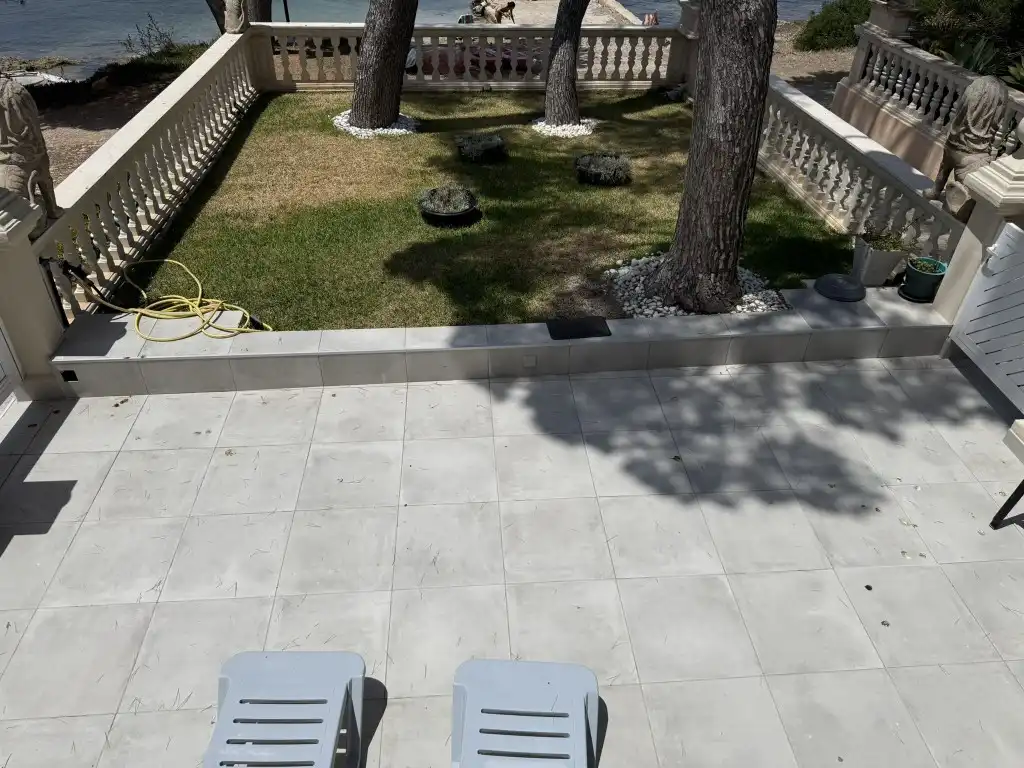 Terrasse von Wohnungen zur Miete in Pollença mit Klimaanlage, Heizung und Privatgarten