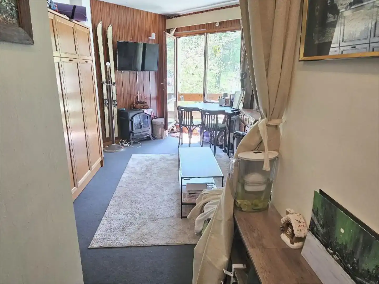 Sala d'estar de Estudi en venda en Cerezo de Arriba