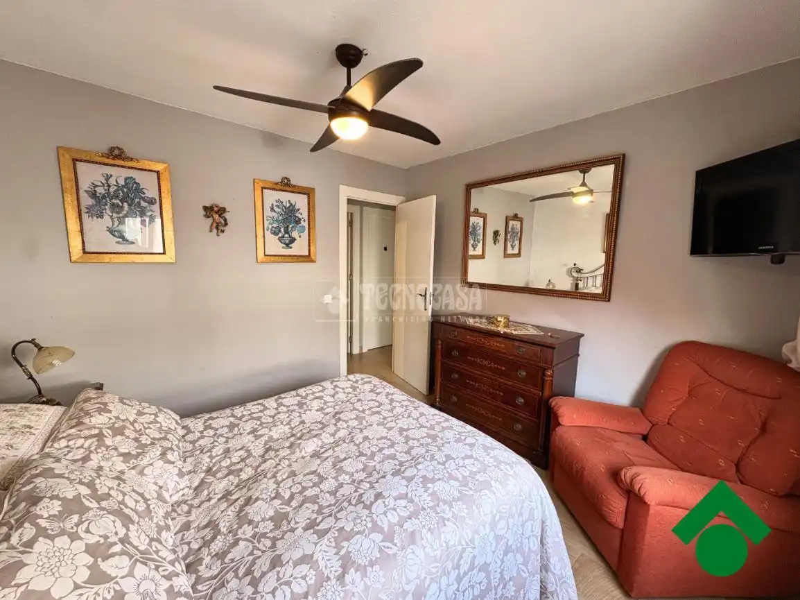 Bedroom of Flat for sale in Pizarra  with Air Conditioner and Terrace