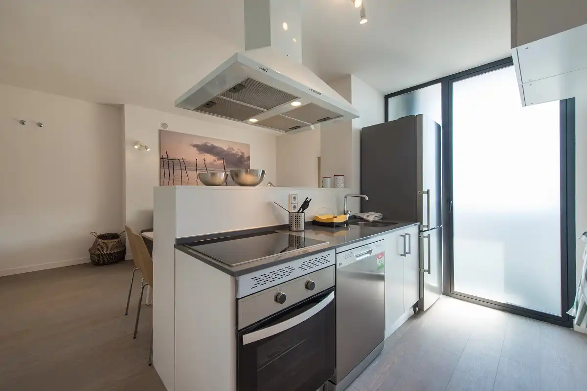 Kitchen of Flat for sale in Madrid  with Storage room