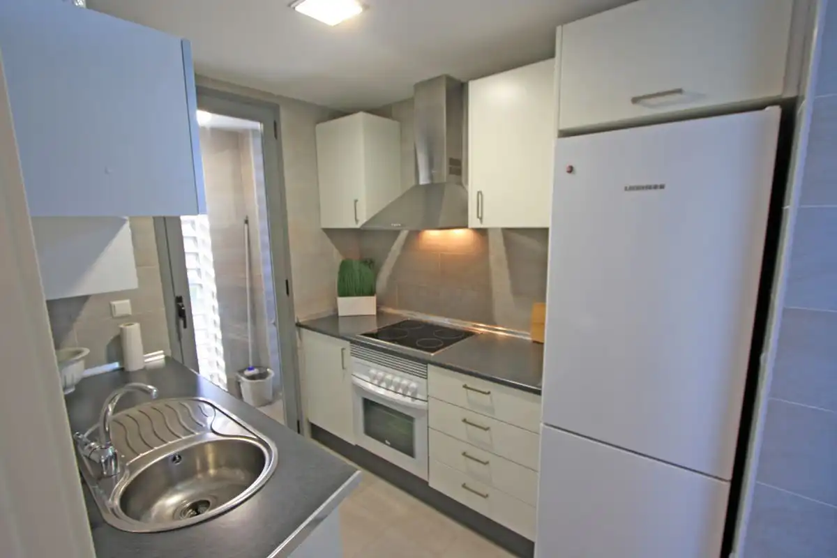 Cuina de Apartament en venda en Dénia amb Aire condicionat, Calefacció i Terrassa