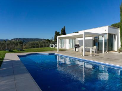 Swimming pool of House or chalet for sale in Calonge i Sant Antoni  with Air Conditioner, Private garden and Terrace