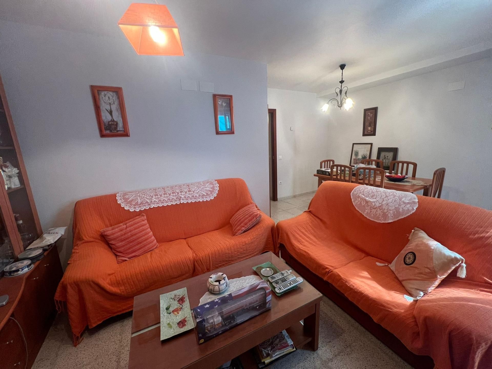Living room of Single-family semi-detached for sale in Cáceres Capital  with Heating